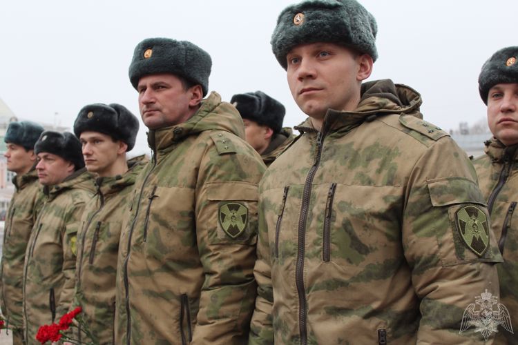 Сотрудники управления Рогвардии по Вологодской области приняли участие в торжественных мероприятиях, посвященных Дню защитника Отечества