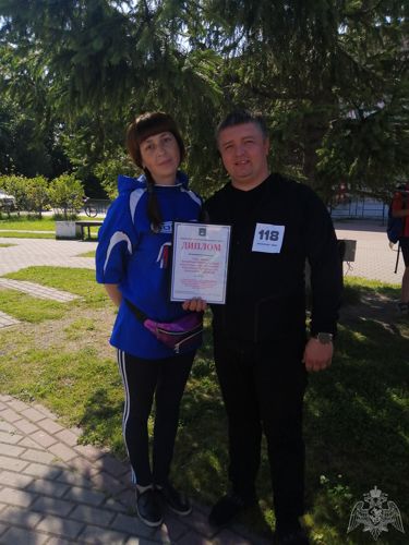 В Соколе росгвардейцы приняли участие в велопробеге, посвященному Дню государственного флага