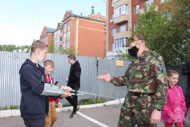 В Управлении Росгвардии по Вологодской области прошло праздничное мероприятие, посвященное Дню защиты детей 