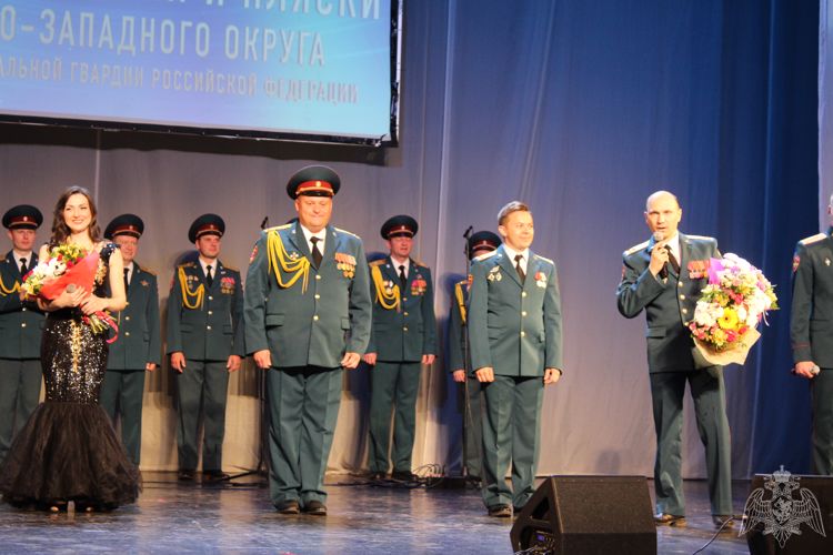 Ансамбль песни и пляски Северо-Западного округа войск национальной гвардии Российской Федерации провел гастрольный тур в Вологодской области