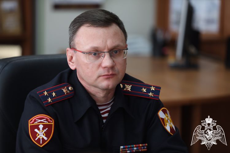 Начальник Управления Росгвардии по Вологодской области рассказал о готовности сотрудников ведомства к обеспечению общественной безопасности во время майских праздников