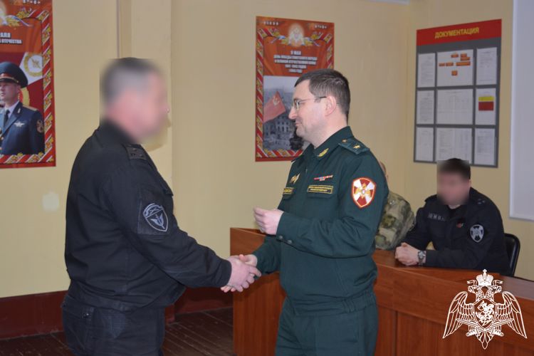 Вологодским росгвардейцам, отличившимся на СВО, вручены государственные награды (видео)