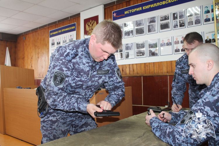 В Вологодской области определился лучший наряд группы задержания вневедомственной охраны Росгвардии
