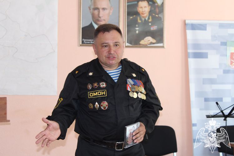 Ветеран ОМОН г.Вологды презентовал свою новую авторскую песню «Ветеран БД» 