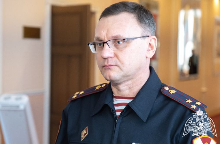 Начальник Управления Росгвардии по Вологодской области рассказал о готовности сотрудников ведомства к обеспечению общественной безопасности во время майских праздников