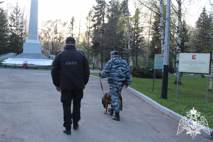 Сотрудники Росгвардии обеспечат безопасность проведение мероприятий, посвященных Дню Победы