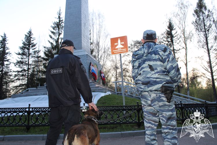 Сотрудники Росгвардии обеспечат безопасность проведение мероприятий, посвященных Дню Победы