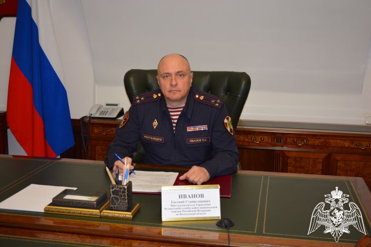Врио начальника Управления Росгвардии по Вологодской области провел личный прием граждан