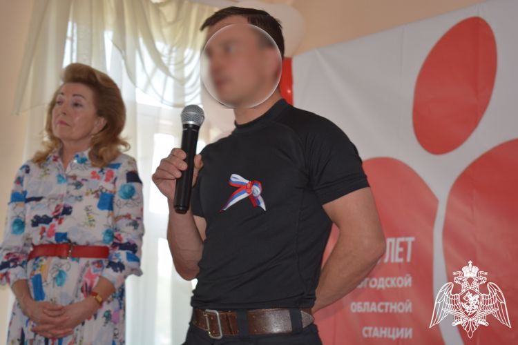 Вологодские росгвардейцы приняли участие в торжественном мероприятии, посвященному Всемирному Дню донора