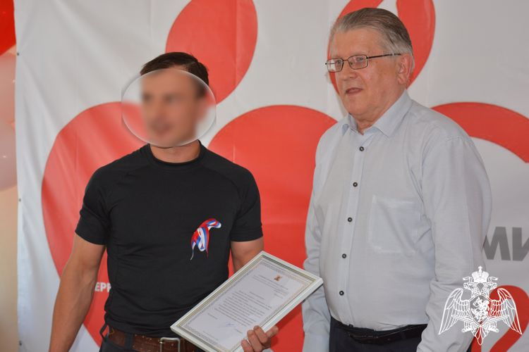 Вологодские росгвардейцы приняли участие в торжественном мероприятии, посвященному Всемирному Дню донора