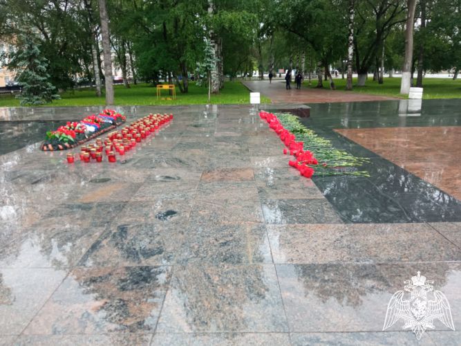 Росгвардейцы в Вологде приняли участие в акции «Вахта памяти»