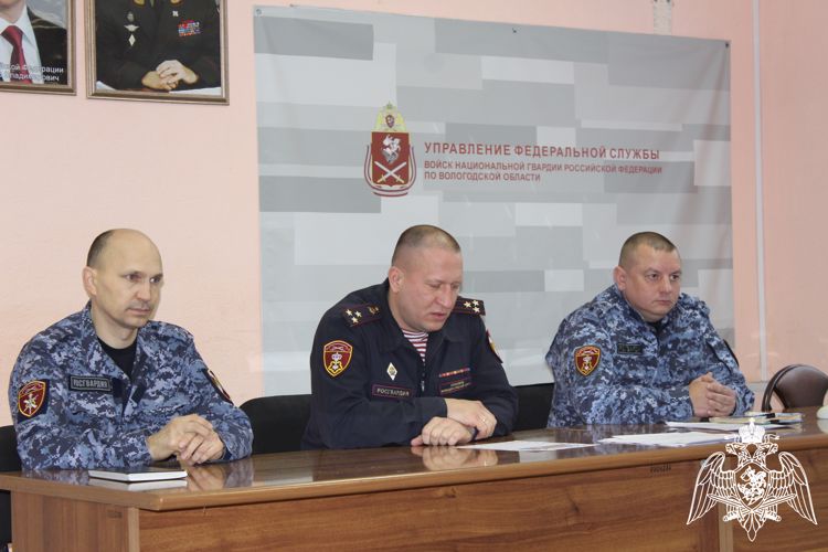 В Вологде отметили лучших сотрудников вневедомственной охраны Росгвардии