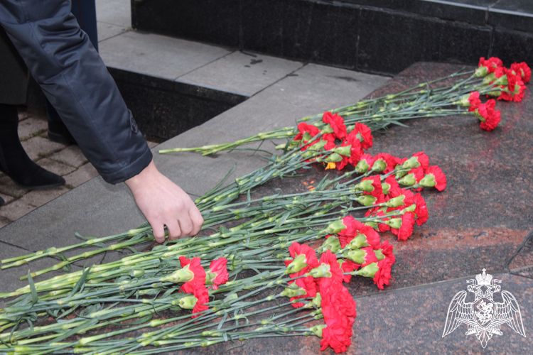 В Вологде росгвардейцы приняли участие в мероприятиях, посвященных Дню сотрудников органов внутренних дел