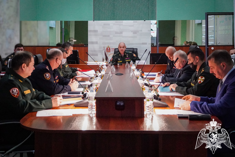 Начальник Управления Росгвардии по Вологодской области принял участие в оперативном штабе СЗО по обеспечению безопасности новогодних праздников и выборов