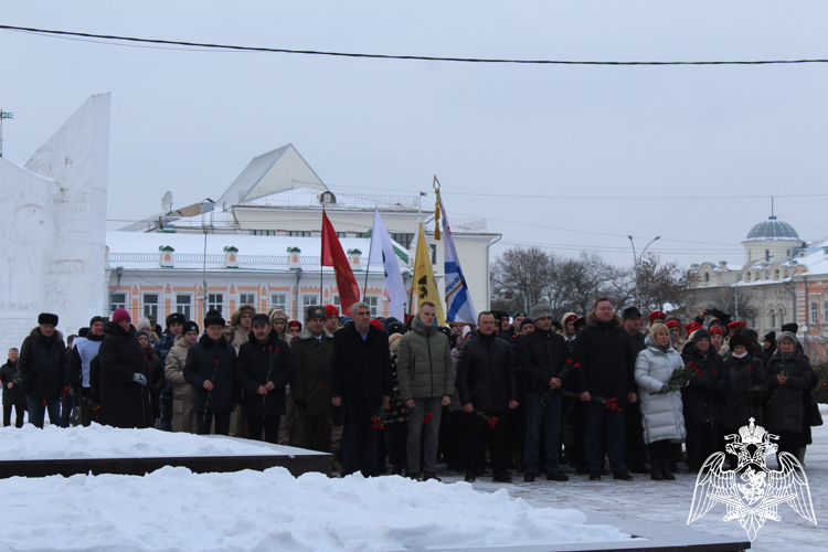 В Вологде росгвардейцы приняли участие в мероприятиях ко Дню неизвестного солдата