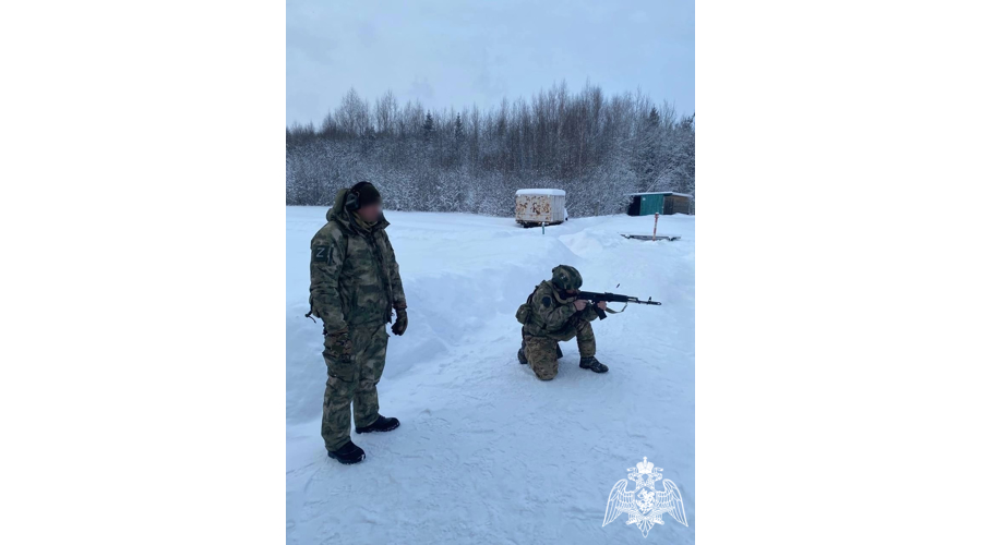 В Вологодской области начался зимний период подготовки росгвардейцев
