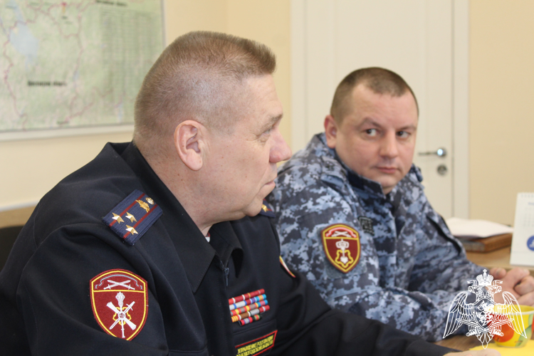 Начальник Управления Росгвардии по Вологодской области встретился с региональными журналистами
