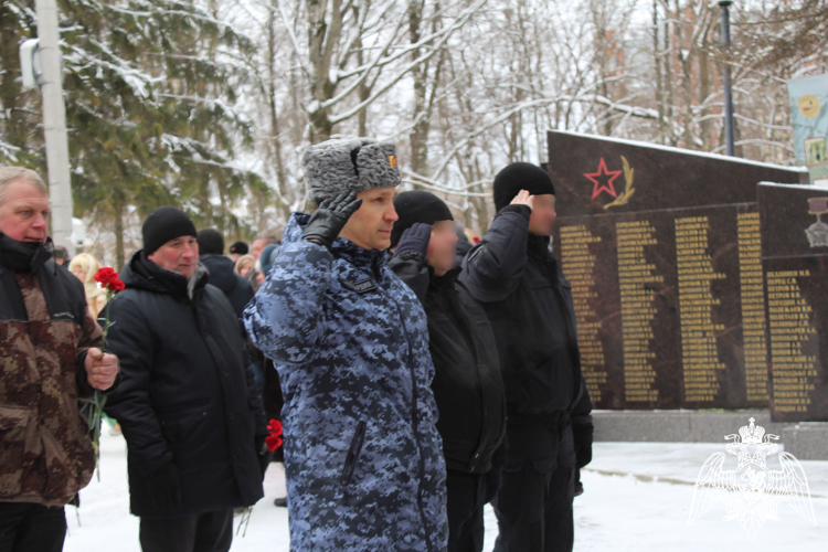 В Вологде росгвардейцы почтили память россиян, исполнявших служебный долг за пределами Отечества