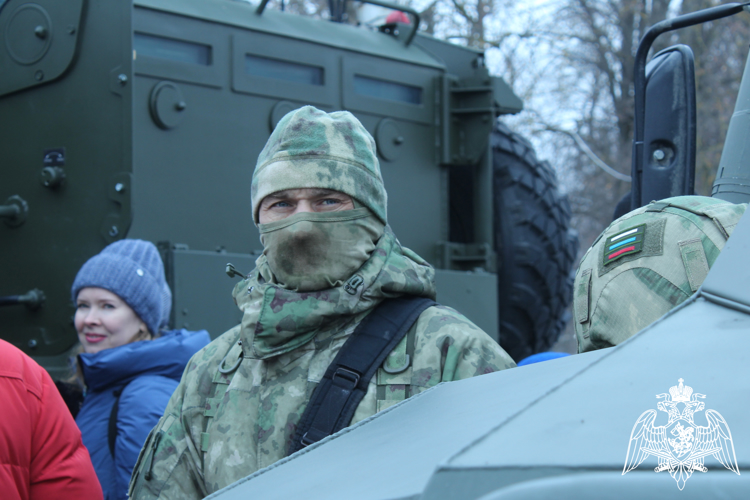В Вологде сотрудники Росгвардии стали участниками городского праздничного мероприятия ко Дню защитника Отечества