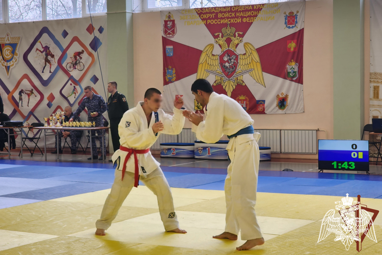 Вологодский росгвардеец стал бронзовым призером Чемпионата Северо-Западного округа Росгвардии по дзюдо