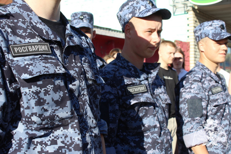 В Вологде состоялась отправка призывников в воинскую часть Северо-Западного округа Росгвардии