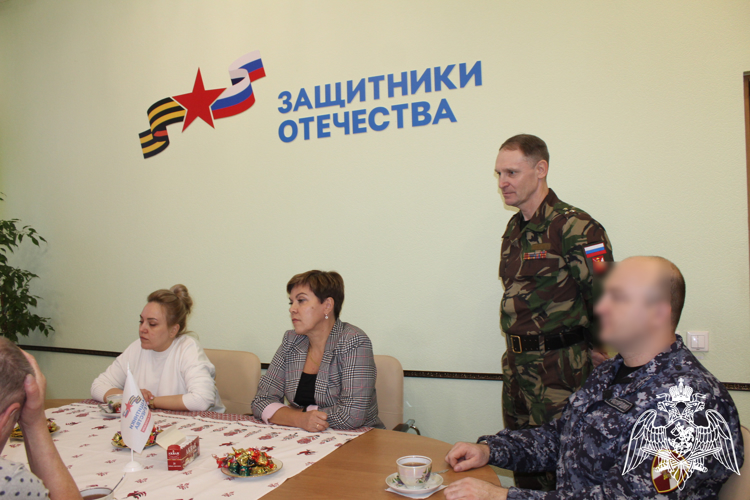 Руководство региональной Росгвардии провело встречу с представителями филиала фонда «Защитники Отечества» в Вологодской области