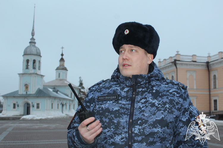 Порядка 130 сотрудников Росгвардии будут задействованы в охране общественного порядка во время Рождественских праздников на Вологодчине