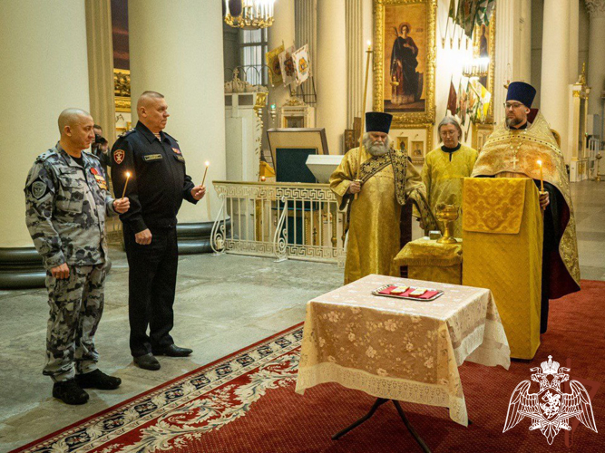 В Санкт-Петербурге поздравили офицеров Северо-Западного округа Росгвардии с присвоением специальных званий высшего начальствующего состава