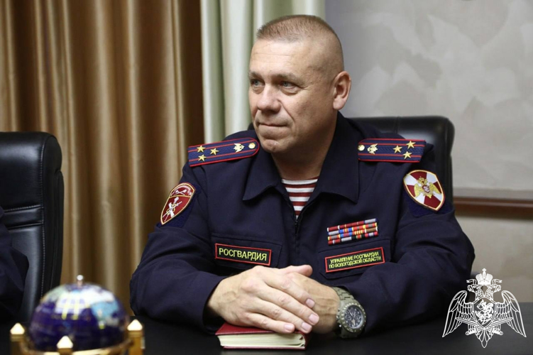 Начальнику Управления Росгвардии по Вологодской области присвоено специальное звание генерал-майор полиции