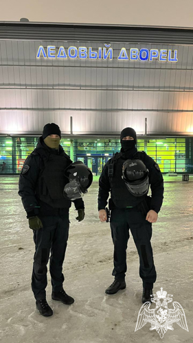 В Череповце сотрудники Росгвардии обеспечили правопорядок при проведении хоккейного матча «Северсталь» - «Автомобилист»