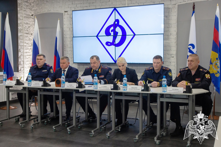 Начальник региональной Росгвардии полковник полиции Сергей Логинов принял участие в заседании пленума Вологодской региональной организации Всероссийского Общества «Динамо»