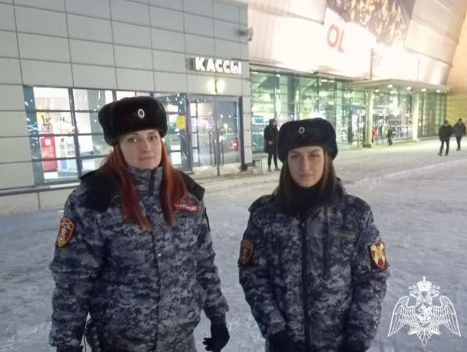 Сотрудники Росгвардии обеспечили безопасность хоккейного матча «Северсталь» - «ЦСКА» в Череповце