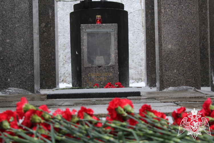 В Вологде росгвардейцы приняли участие в памятном мероприятии, посвященном Дню полного освобождения Ленинграда от фашистской блокады