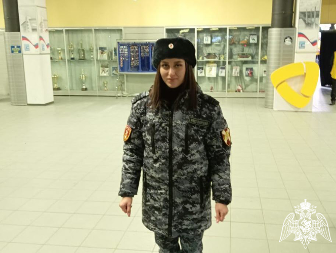 Сотрудники Росгвардии обеспечили безопасность хоккейного матча «Северсталь» - «ЦСКА» в Череповце