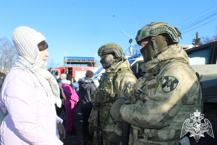 В Вологде сотрудники Росгвардии приняли участие в городском праздничном мероприятии ко Дню защитника Отечества