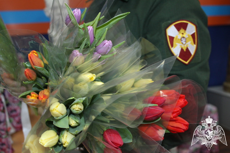 В Управлении Росгвардии по Вологодской области состоялось торжественное мероприятие к Международному женскому дню