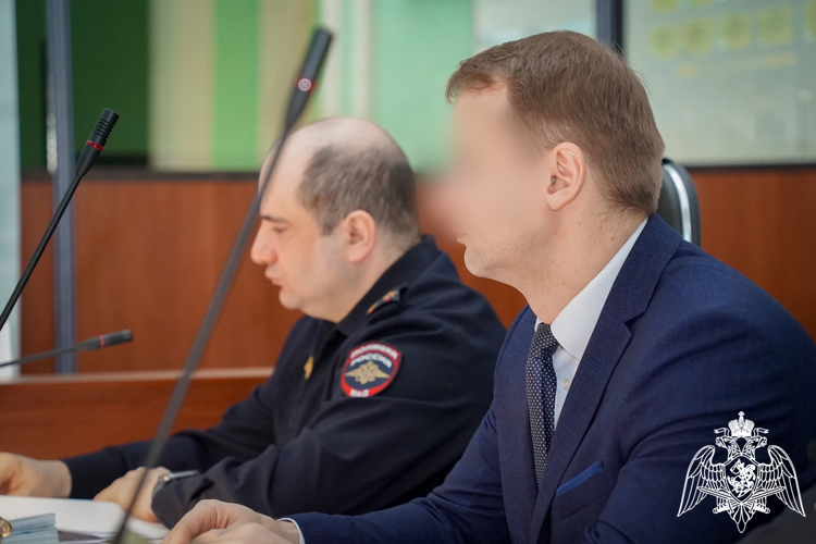 Начальник Управления Росгвардии по Вологодской области принял участие в заседании оперативного штаба Северо-Западного округа Росгвардии