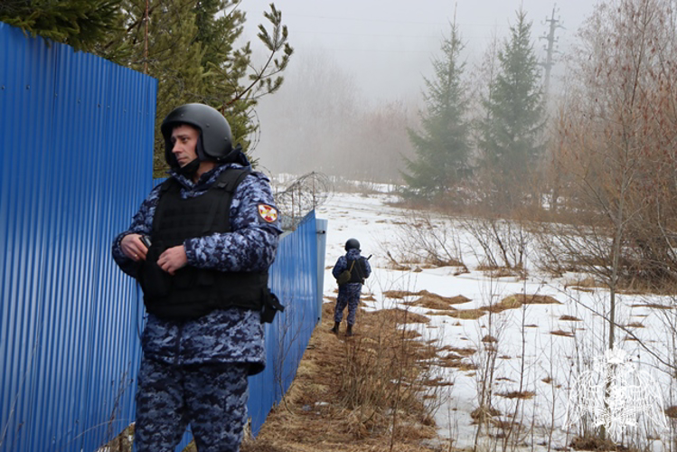 В Вологодской области сотрудники Росгвардии приняли участие в межведомственном учении