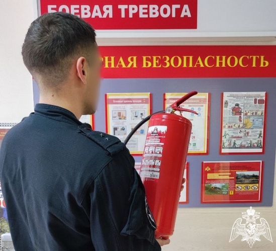 На объектах Управления Росгвардии по Вологодской области проводится подготовка к весенне-летнему пожароопасному периоду