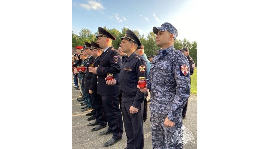 Росгвардейцы в Вологде приняли участие в акции «Вахта памяти»