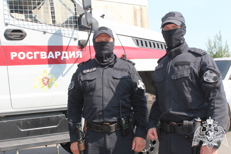 В Вологодской области сотрудники Росгвардии обеспечили безопасность футбольных матчей