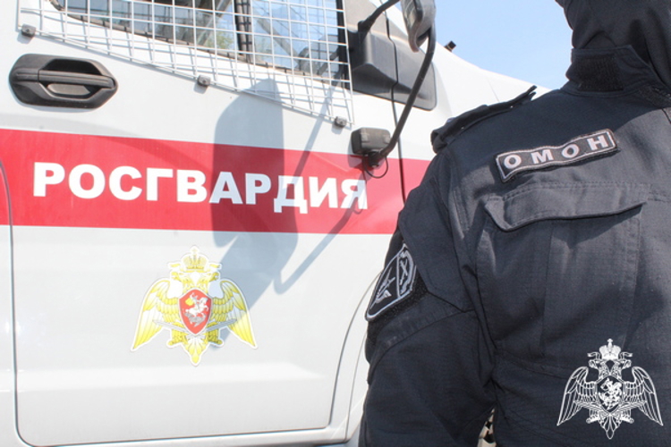 Сотрудники Росгвардии обеспечили безопасность футбольного матча в Череповце