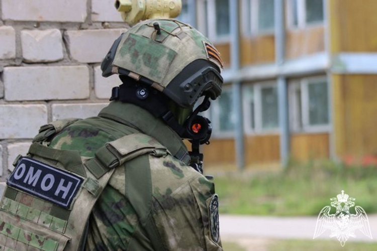 В Вологодской области росгвардейцы приняли участие в тактико-специальном учении
