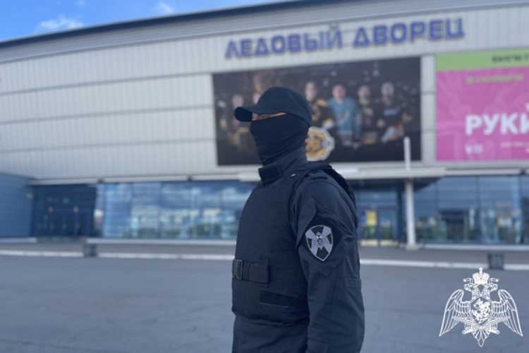  Росгвардейцы обеспечили безопасность хоккейного матча в Череповце