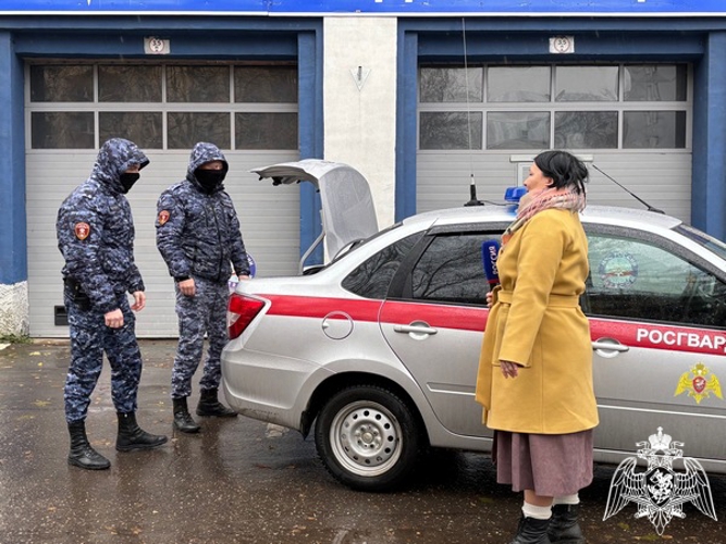 В Управлении Росгвардии по Вологодской области в канун дня вневедомственной охраны состоялась пресс-конференция