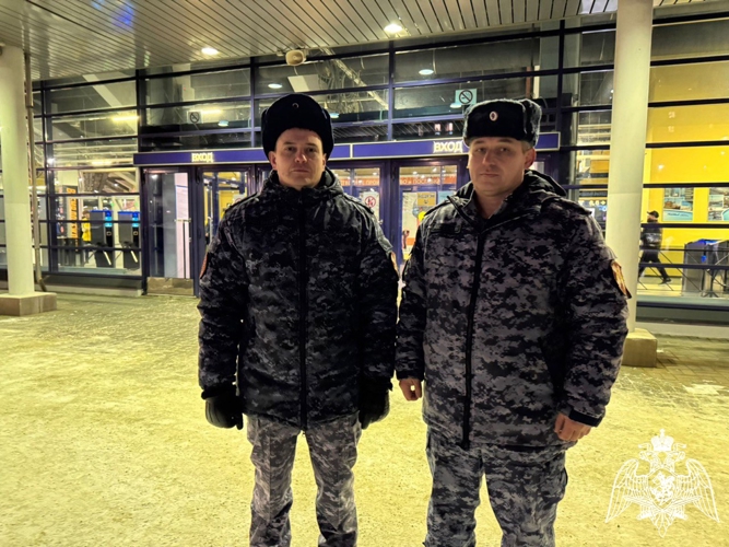 В Череповце сотрудники Росгвардии обеспечили безопасность хоккейного матча Северсталь - Лада