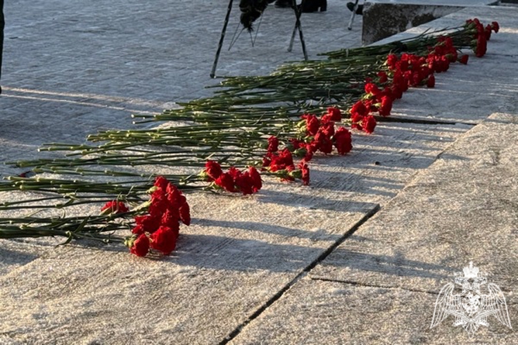 В Вологде росгвардейцы приняли участие в памятном мероприятии, посвященном Дню полного освобождения Ленинграда от фашистской блокады