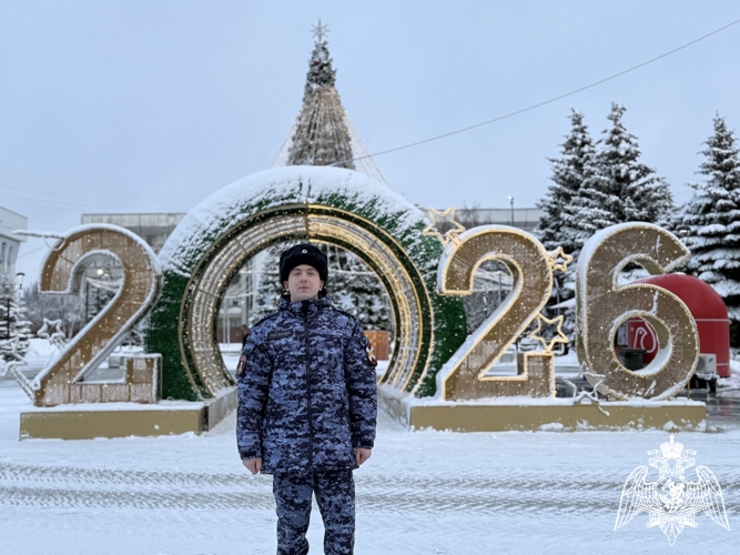 В Вологде сотрудники Росгвардии обеспечили безопасность в новогоднюю ночь