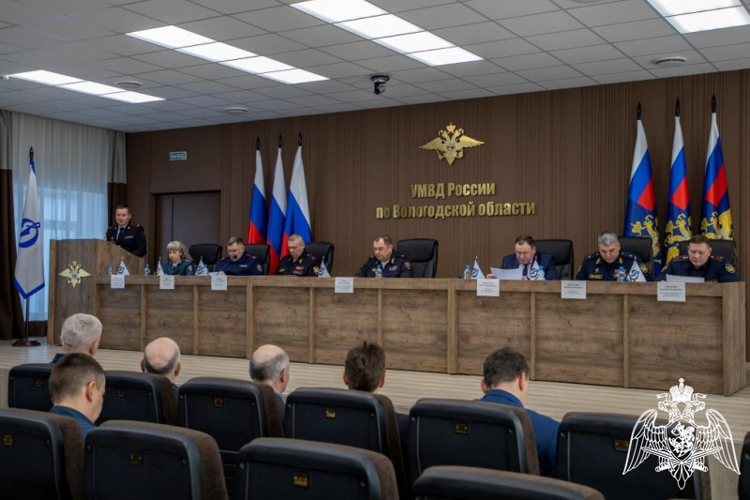 Начальник региональной Росгвардии генерал-майор полиции Сергей Логинов принял участие в заседании пленума Вологодской региональной организации Всероссийского Общества «Динамо»