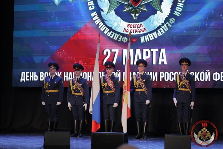 В Вологде состоялся торжественный концерт к 10-летию Росгвардии